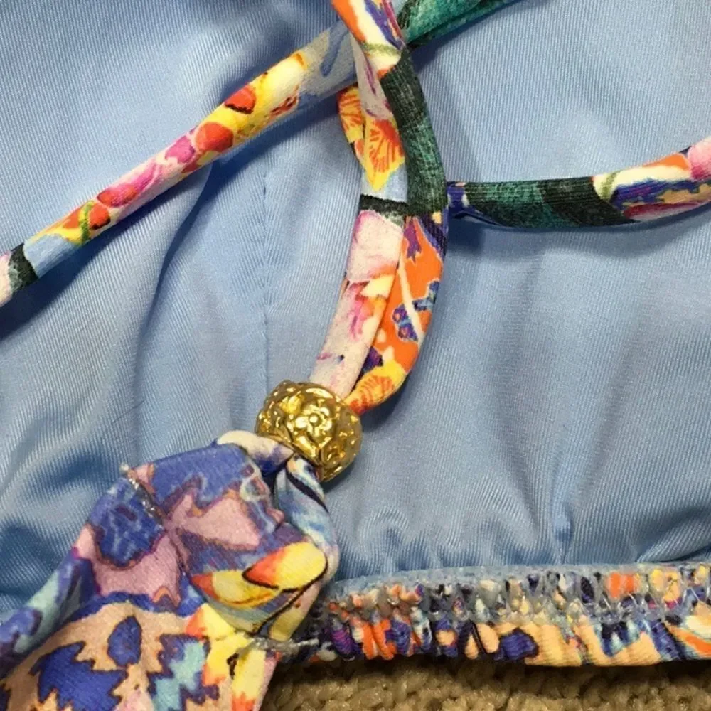 Nanette Lepore bikini set. M-top/L-bottom. NWT